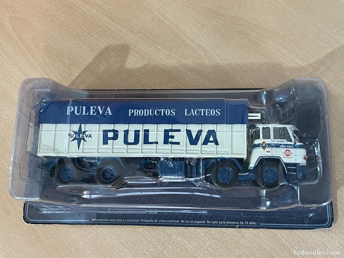 Camión Barreiros 82/35D (1978) Puleva matrícula Granada 1:43 Salvat die-cast metal truck ixo nuevo