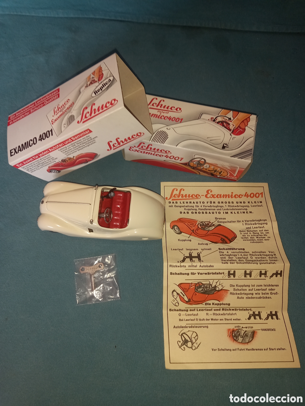 Coches a escala: Coche de juguete, Schuco Examico 4001. Replica autorizada. A&ntilde;os 80.( VER DESCRIPCI&Oacute;N COMPLETA)