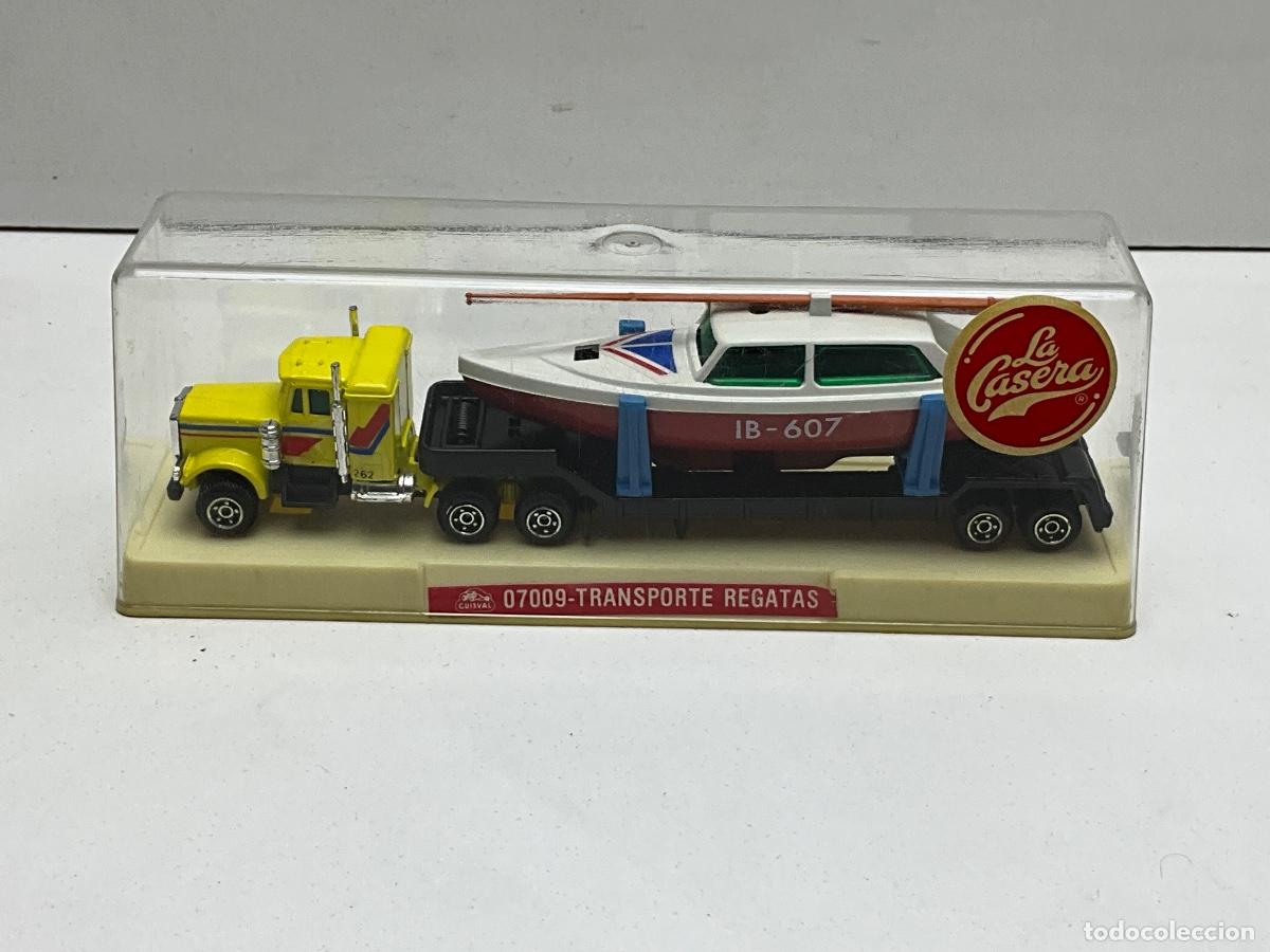 Model Cars: GUISVAL - CAMION TRANSPORTE - TRANSPORTE REGATAS REF-07009 - PROMOCI&Oacute;N LA CASERA