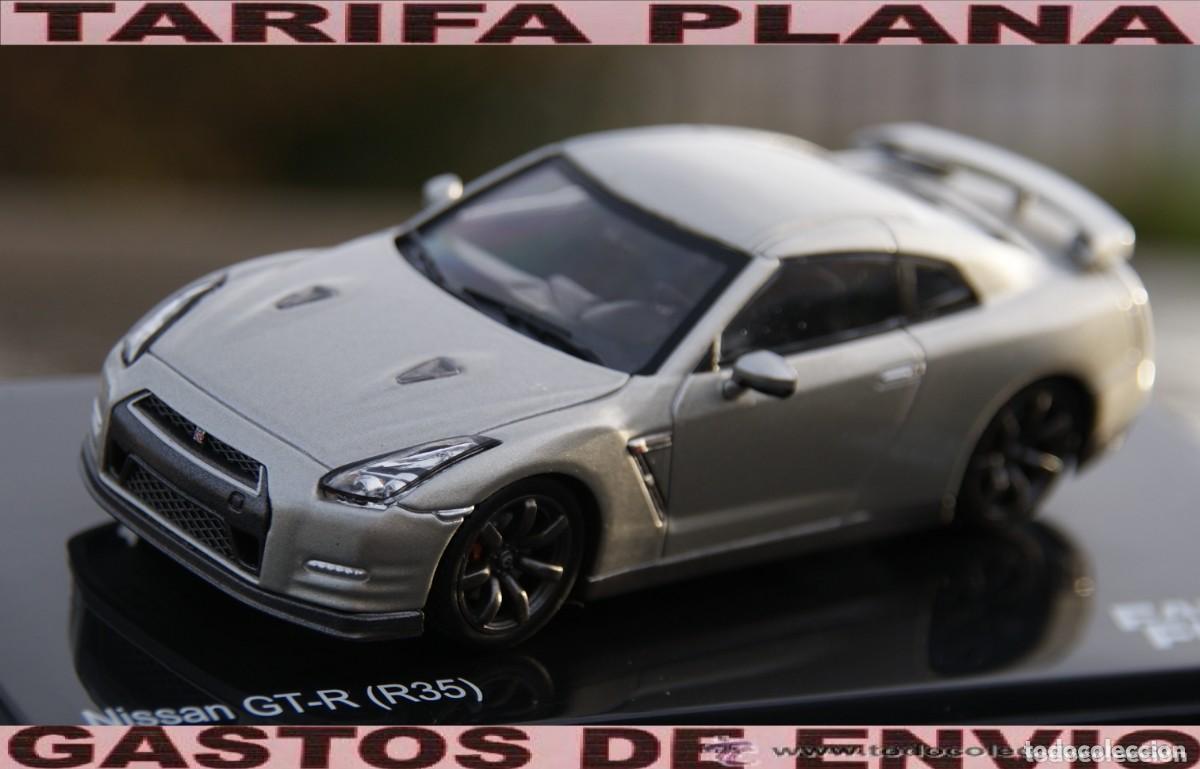 Coches a escala: NISSAN GT-R R35 GRIS ESCALA 1:43 DE FAST AND FOURIUS DE ALTAYA EN CAJA