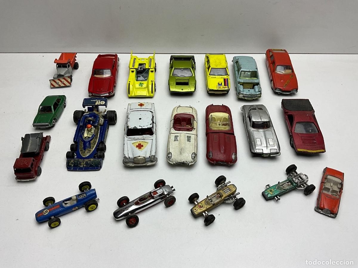 Coches a escala: LOTE DESGUACE O REPARACION-COCHES DE COLECCION - DIFERENTES MARCAS - DIFERENTES EPOCAS-MIRAR FOTOS