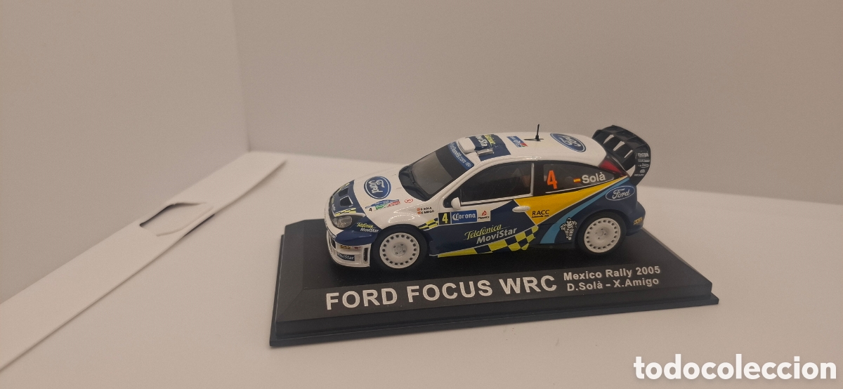 Coches a escala: FORD FOCUS WRC - D. SOL&Agrave; - X. AMIG&Oacute; - RALLY MEXICO 2005 - 1/43