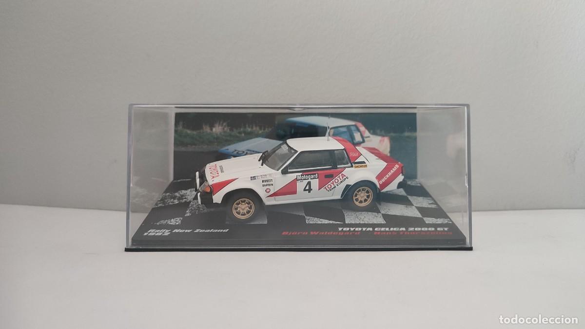 Coches a escala: Toyota Celica 2000 GT - B. Waldegard - Rally Nueva Zelanda 1982 (1:43)