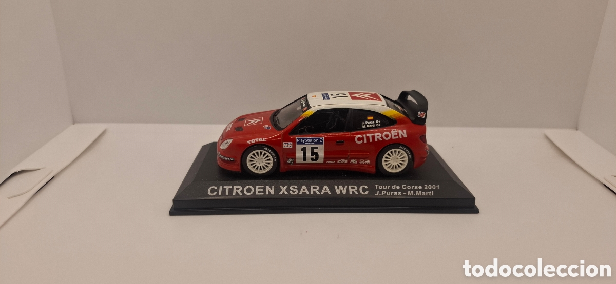 Coches a escala: CITROEN XSARA WRC TOUR CORSE 2001 J.PURAS M.MARTI 1:43