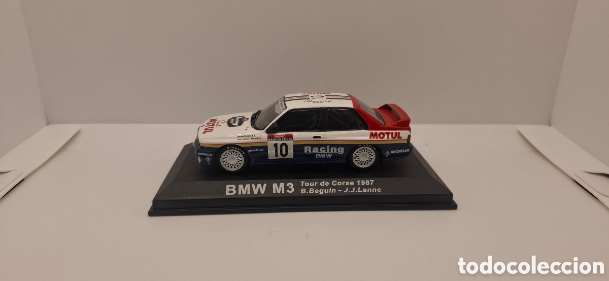 Coches a escala: BMW M3 TOUR DE CORSE 1987 B.BEGUIN J.J.LENNE 1:43