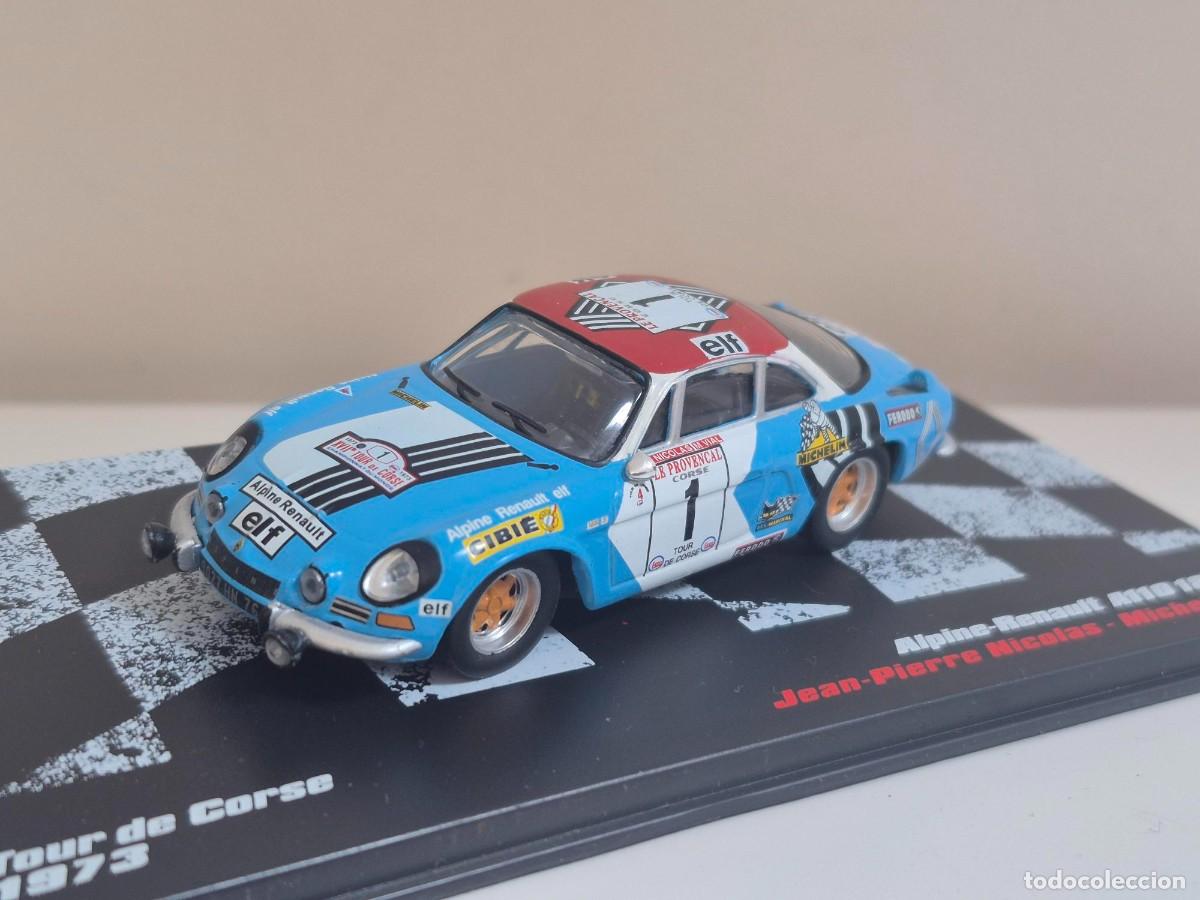 Coches a escala: 1/43 COCHE ALPINE RENAULT A110 1800 GANADOR TOUR CORSE 1973 NICOLAS VIAL RALLYE 1:43 IXO ALTAYA