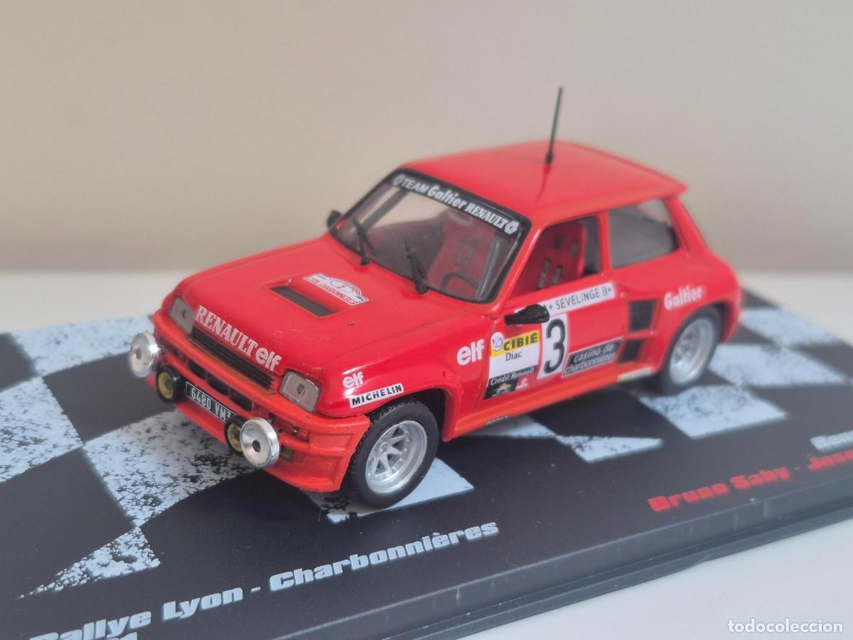 Coches a escala: 1/43 COCHE RENAULT 5 TURBO GANADOR RALLYE LYON CHARBONNIERES 1981 SABY SEVELINGE 1:43 RALLYE