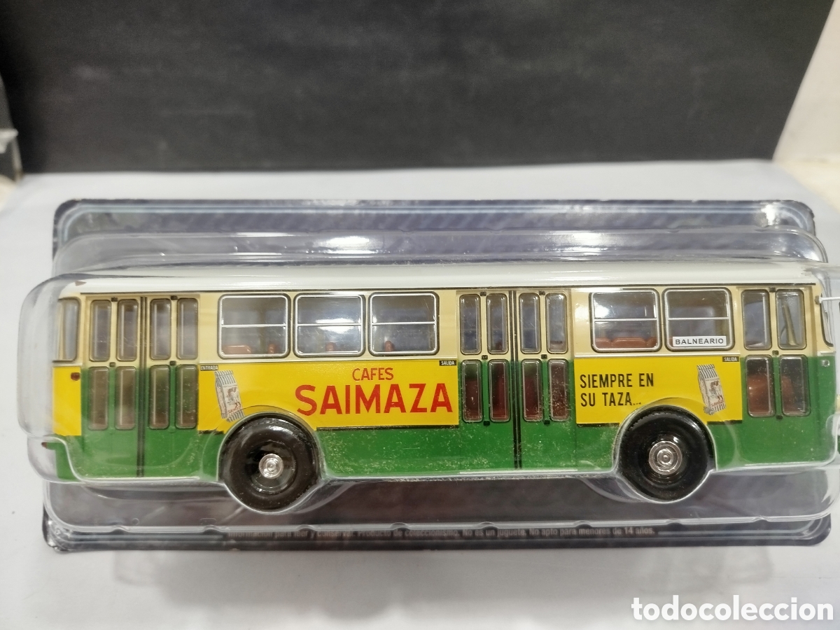 Coches a escala: Pegaso 6021 A 1964 Saimaza 1:43 Ixo Salvat Autobus bus Diecast