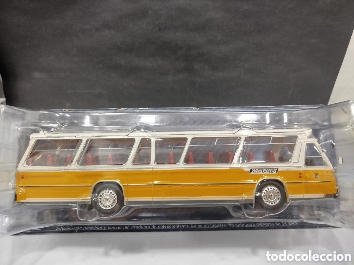Coches a escala: Autob&uacute;s Pegaso 5023 CL Ayats de la EMT de Madrid (servicio al Aeropuerto)