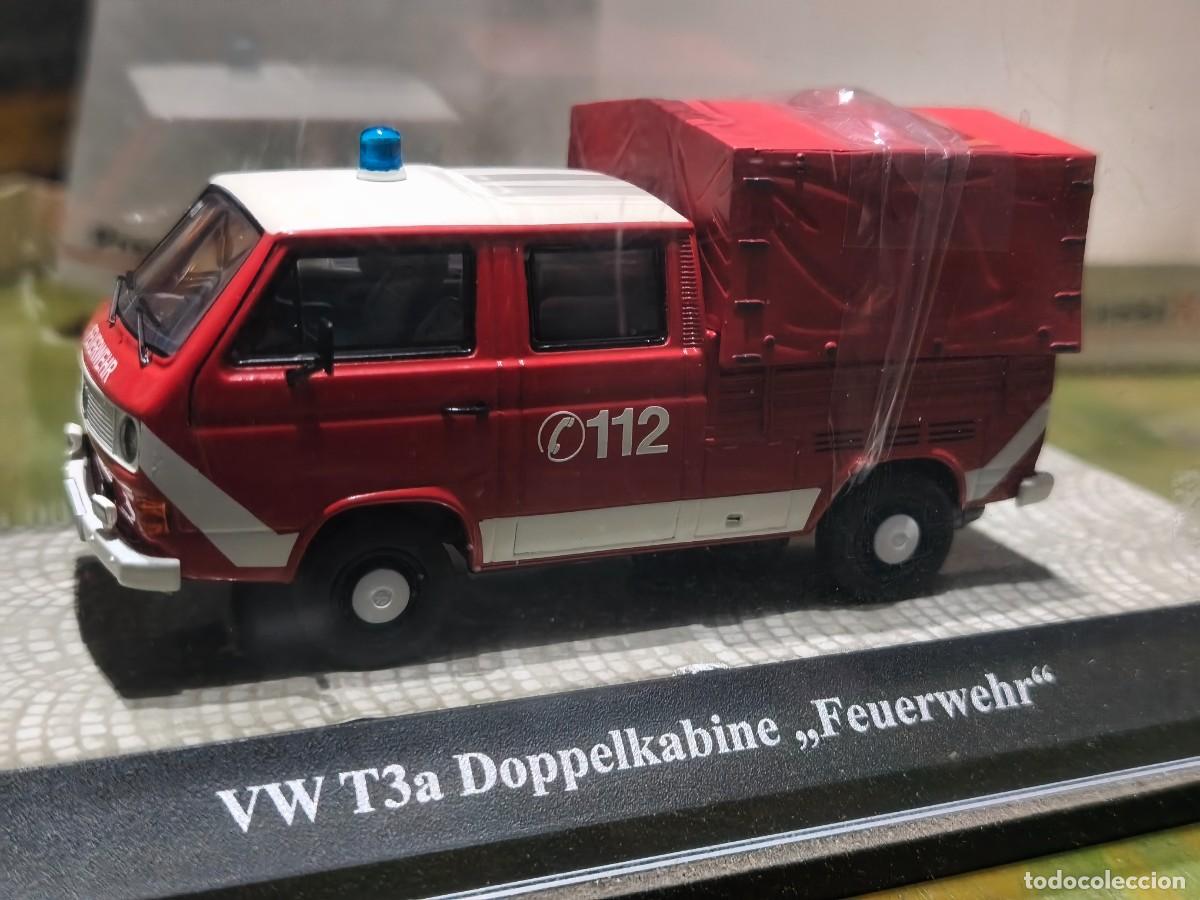 Coches a escala: Volkswagen T3a Doppelkabine &rdquo;Feuerwehr&rdquo;.Escala 1/43 Premium Classixxs 11529. Limitado a 500 unidades