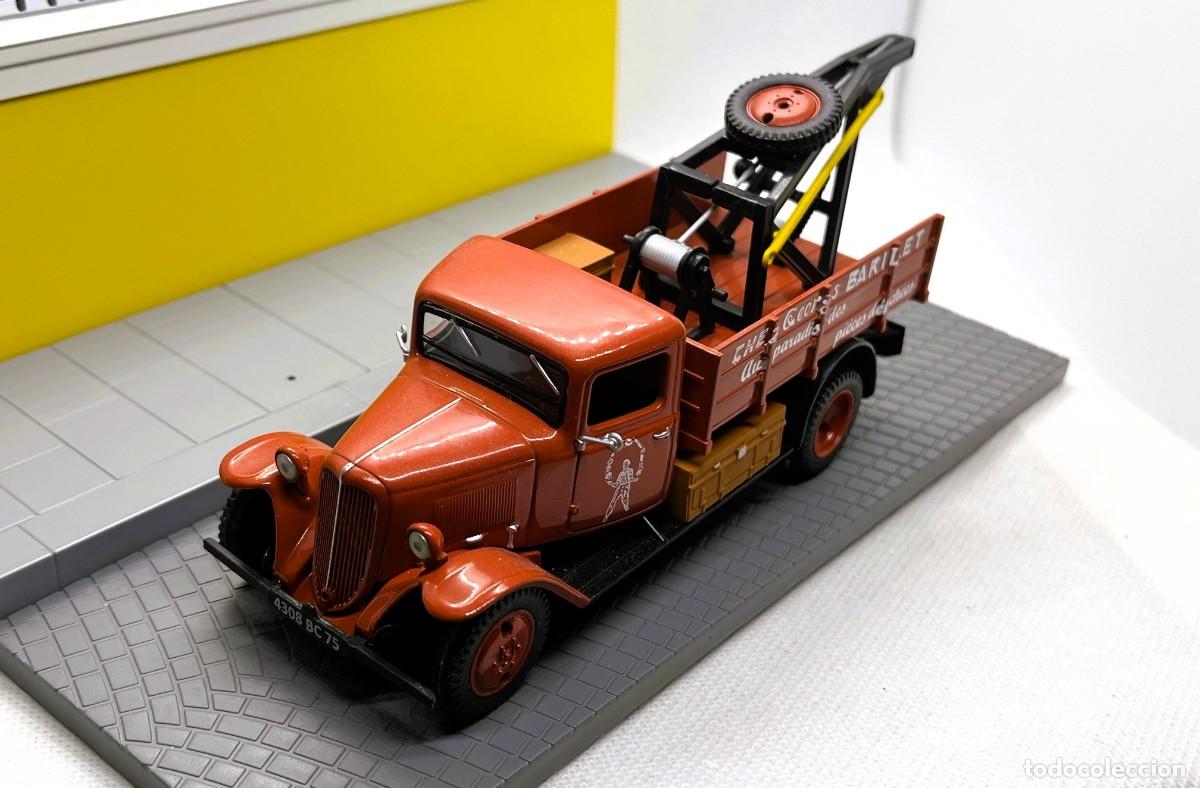 Coches a escala: ANTIGUO CAMION GRUA CITROEN U 23 ESC.1/43,RARO, COMO NUEVO - FLA