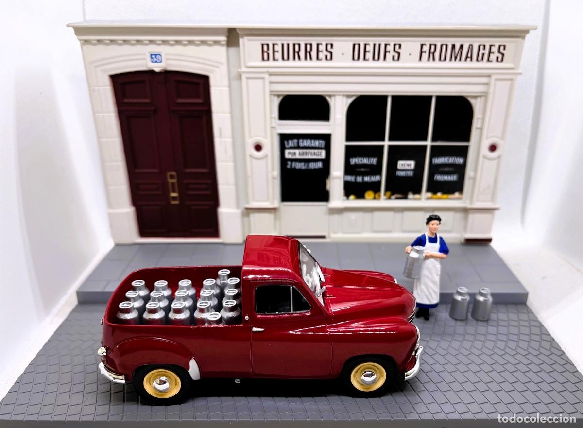 Coches a escala: ANTIGUO CAMIONETA RENAULT COLORALE LECHERO, ESC.1/43, RARO Y NUEVO - FLA