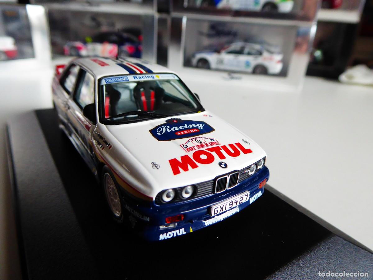 Coches a escala: 1/43 Ixo BMW M3 E30 #10 Pseudo Rothmans Racing Motul Tour de Corse 1987 Beguin