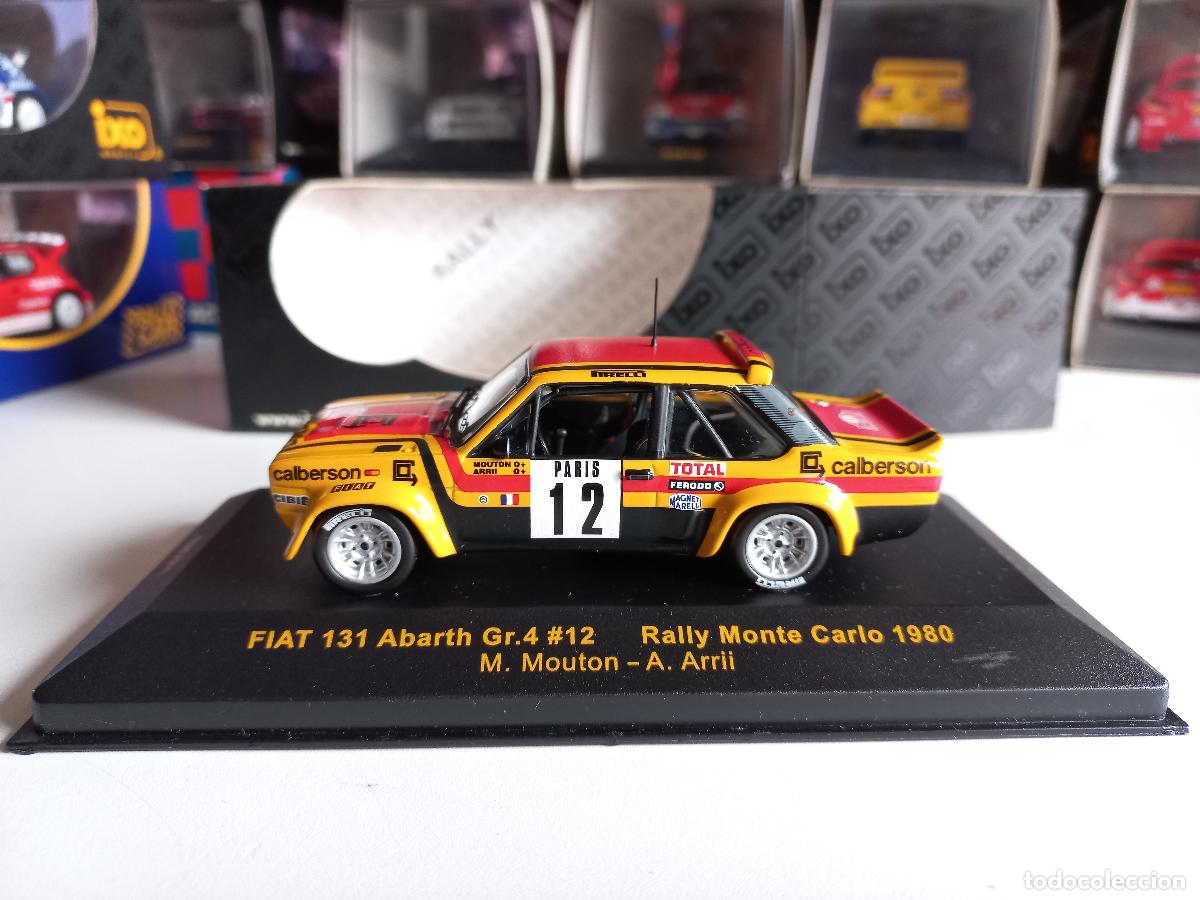 Coches a escala: 1/43 Ixo Fiat 131 Abarth Gr.4 Calberson #12 Rallye Monte Carlo 1980 Mouton