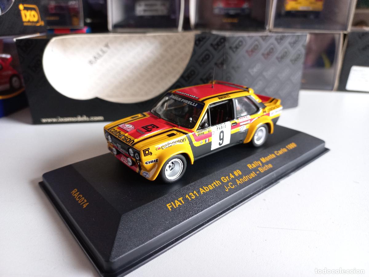 Coches a escala: 1/43 Ixo Fiat 131 Abarth Gr.4 Calberson #9 Rallye Monte Carlo 1980 Andruet