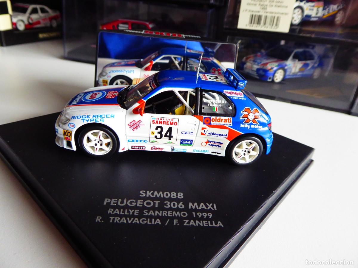 Coches a escala: 1/43 Vitesse Skid Peugeot 306 Maxi #34 Esso Ultron Rallye Sanremo 1999 Travaglia
