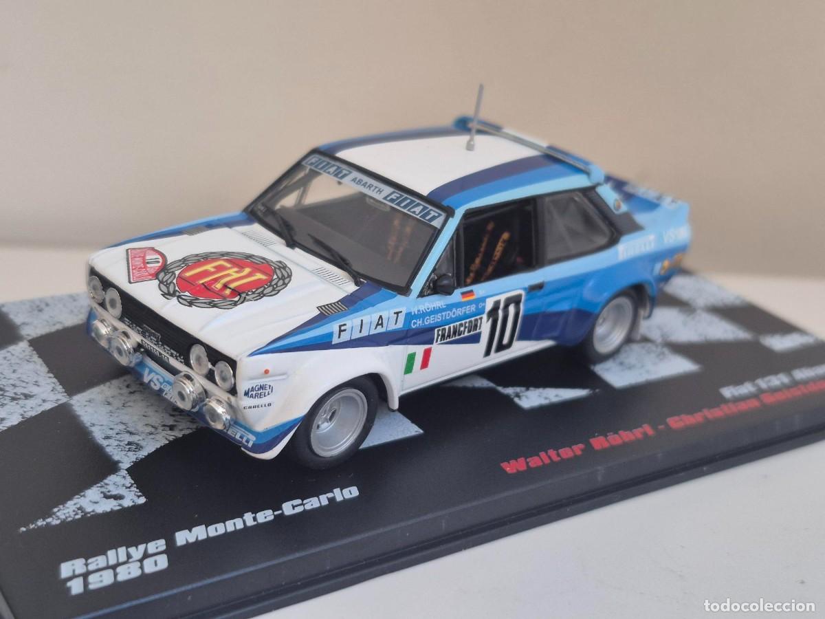 Coches a escala: 1/43 Coche Fiat 131 Abarth Rallye Monte-Carlo 1980 Rohrl Rally Montecarlo 1:43