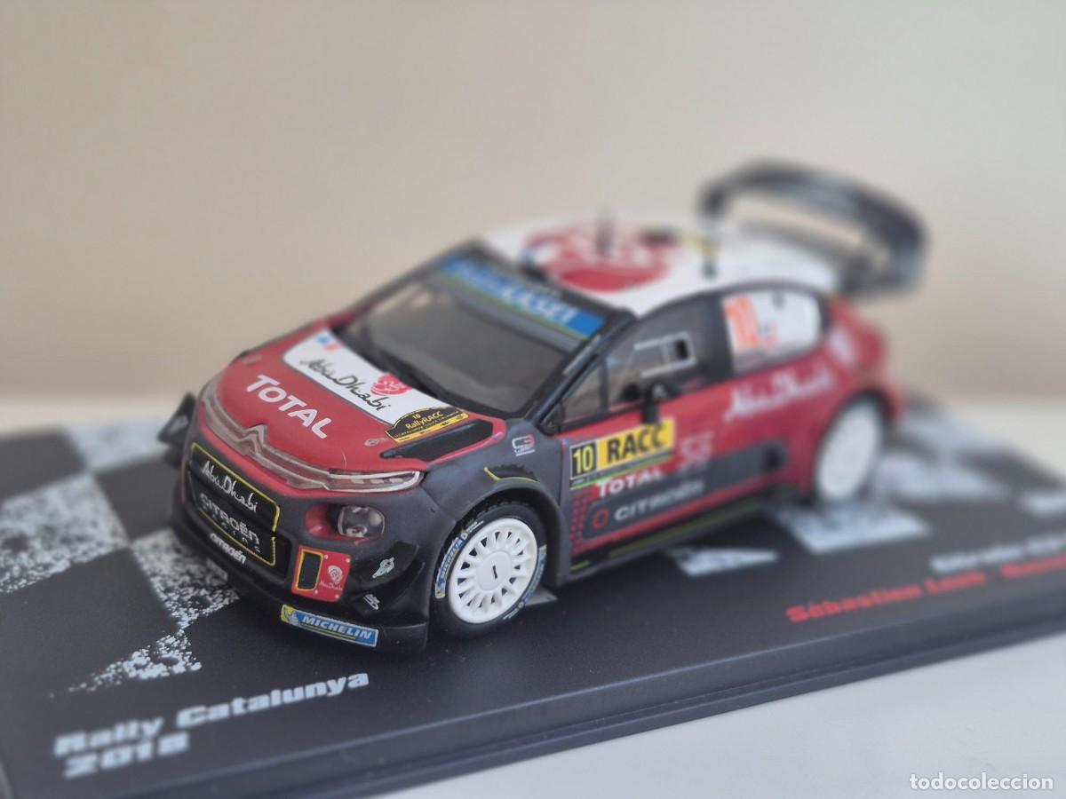 Coches a escala: 1/43 Coche Citroen C3 WRC Ganador Rally Catalunya 2018 Loeb Elena 1:43 rallye