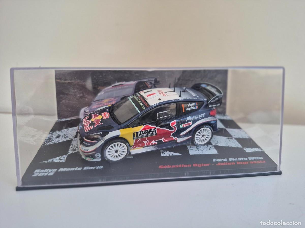 Coches a escala: 1/43 Coche Ford Fiesta WRC Ganador Rally Montecarlo 2018 Ogier Ingrassia Monte-carlo rallye 1:43