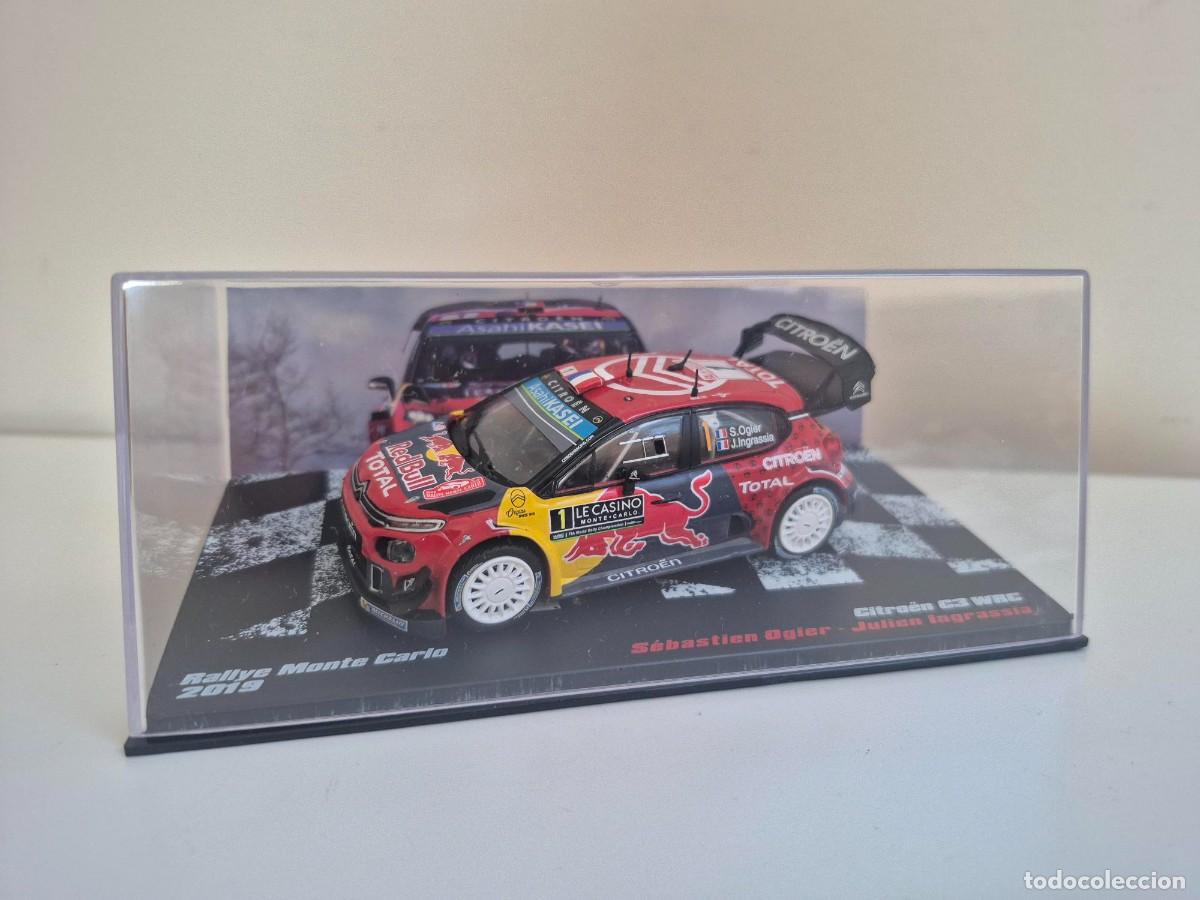Coches a escala: 1/43 Coche Citroen C3 WRC Rallye Montecarlos Monte Carlo 2019 Ogier Ingrassia altaya 1:43 miniatura