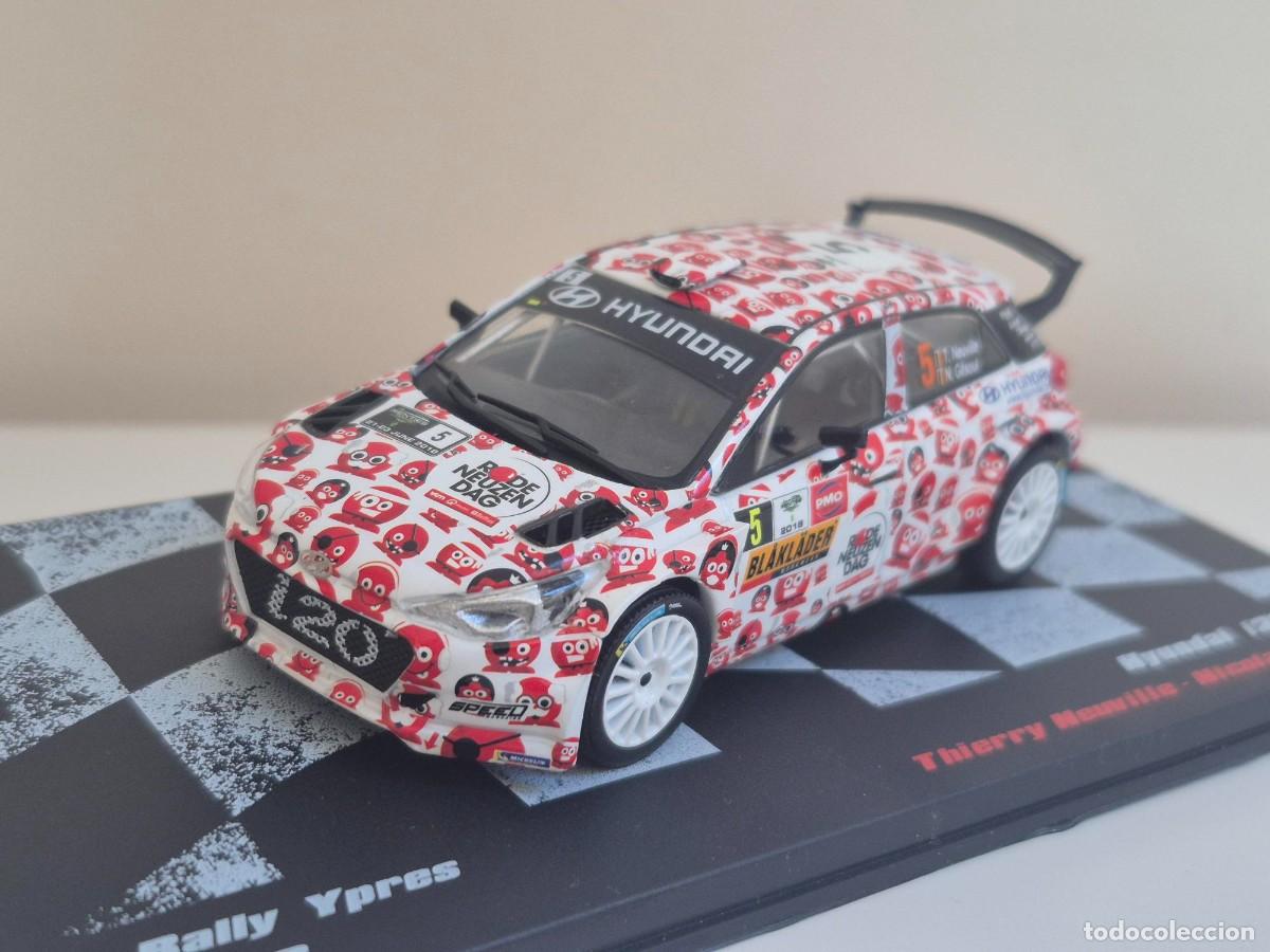 Coches a escala: 1/43 Coche Hyundai I20 R5 Rally Ypres 2018 Neuville Gilsoul Rallye 1:43