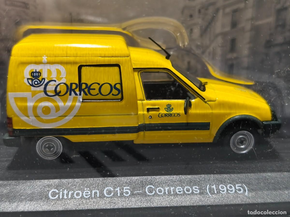 Coches a escala: Citro&euml;n C15 Correos (1995). Escala 1/43. Veh&iacute;culos de reparto y servicio. Salvat.