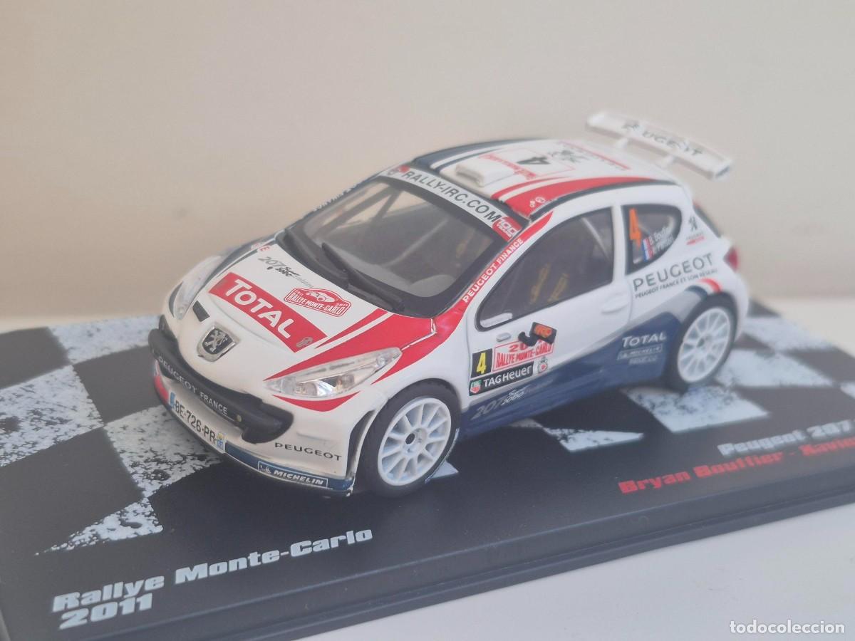 Coches a escala: 1/43 Coche Peugeot 207 S2000 Rallye Monte Carlo 2011 Bouffier Panseri 1:43 rally montecarlo