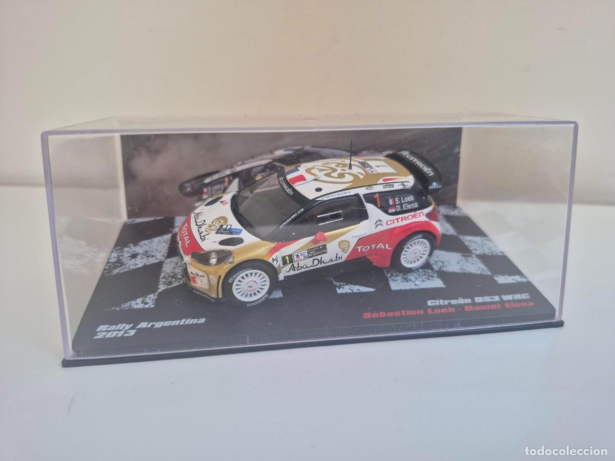 Coches a escala: 1/43 Coche Citroen DS3 WRC Rally Argentina 2013 Loeb Elena Ganador Campeon Rallye 1:43