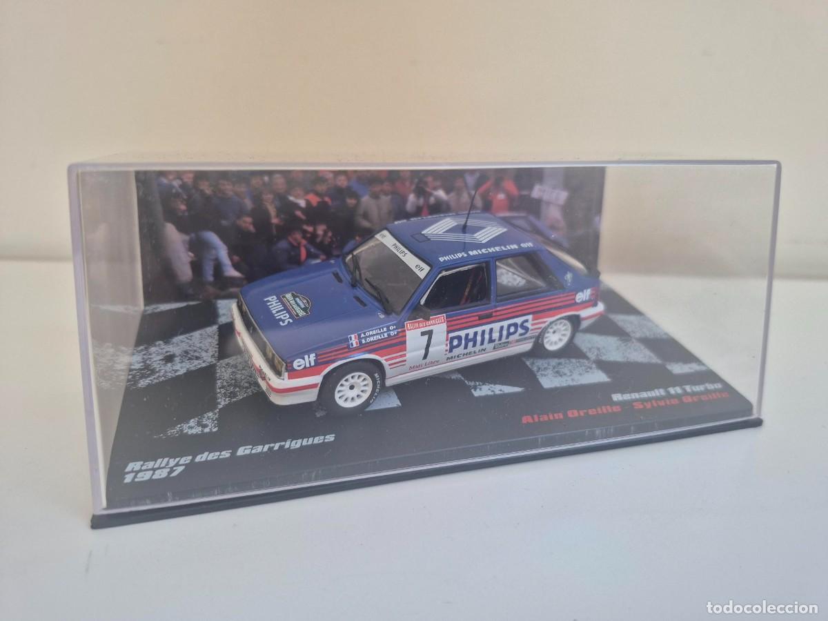 Coches a escala: 1/43 Coche Renault 11 Turbo Rallye des Garrigues 1987 Oreille 1:43 Rally model miniatura MICROMUNDO