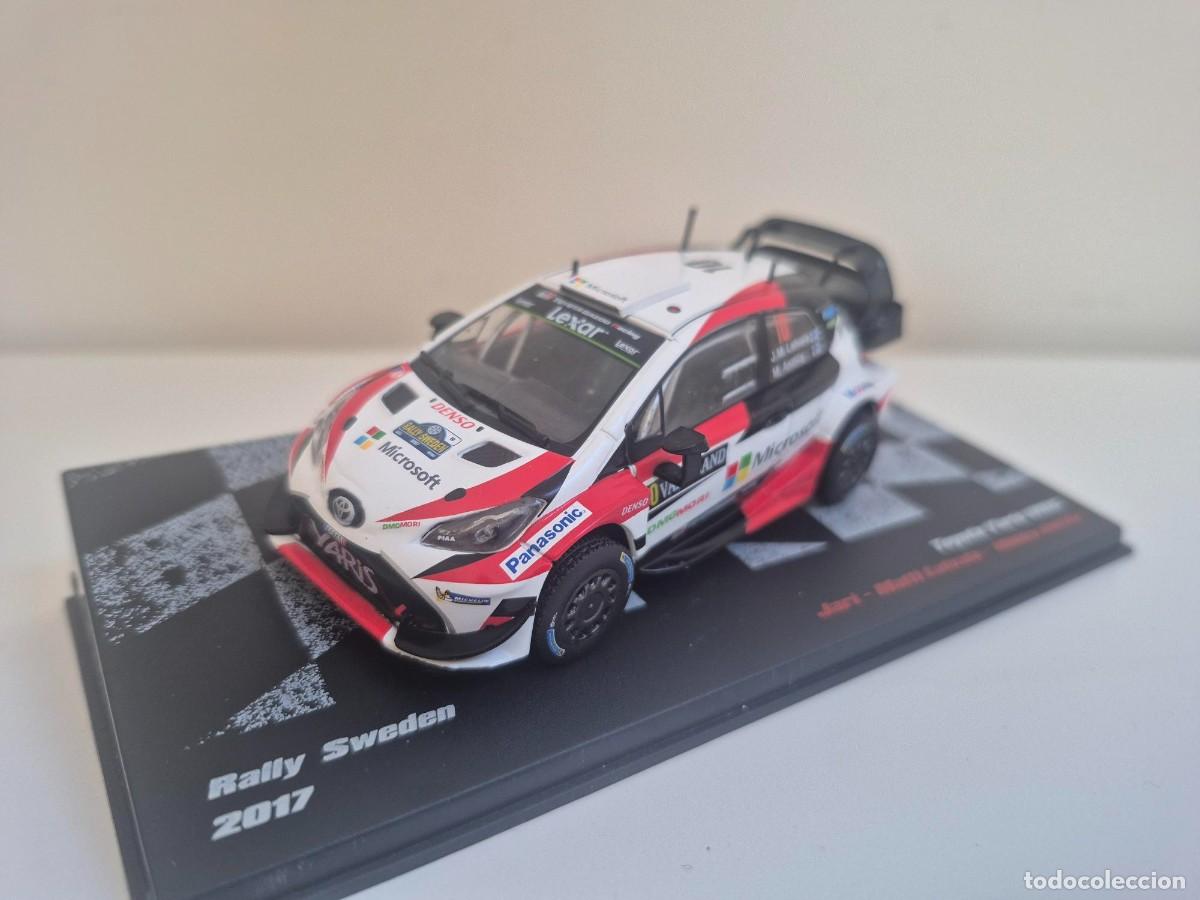 Coches a escala: 1/43 Coche Toyota Yaris WRC Rally Suecia Sweden 2017 Jari Latvala Anttila 1:43 Rallye miniatura