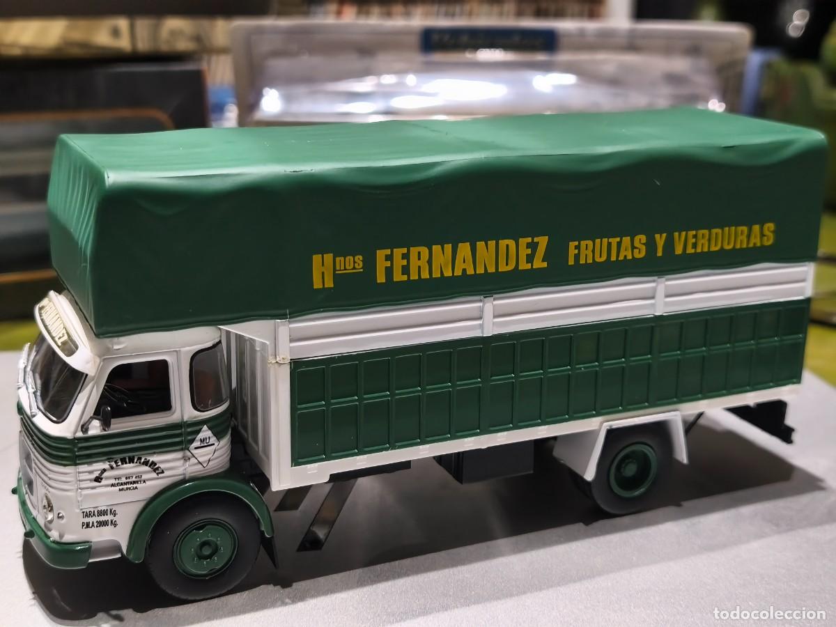 Coches a escala: Pegaso Comet 1090L. Escala 1/43. Hnos. Fern&aacute;ndez (Frutas y Verduras) IXO Altaya. Camiones de anta&ntilde;o.
