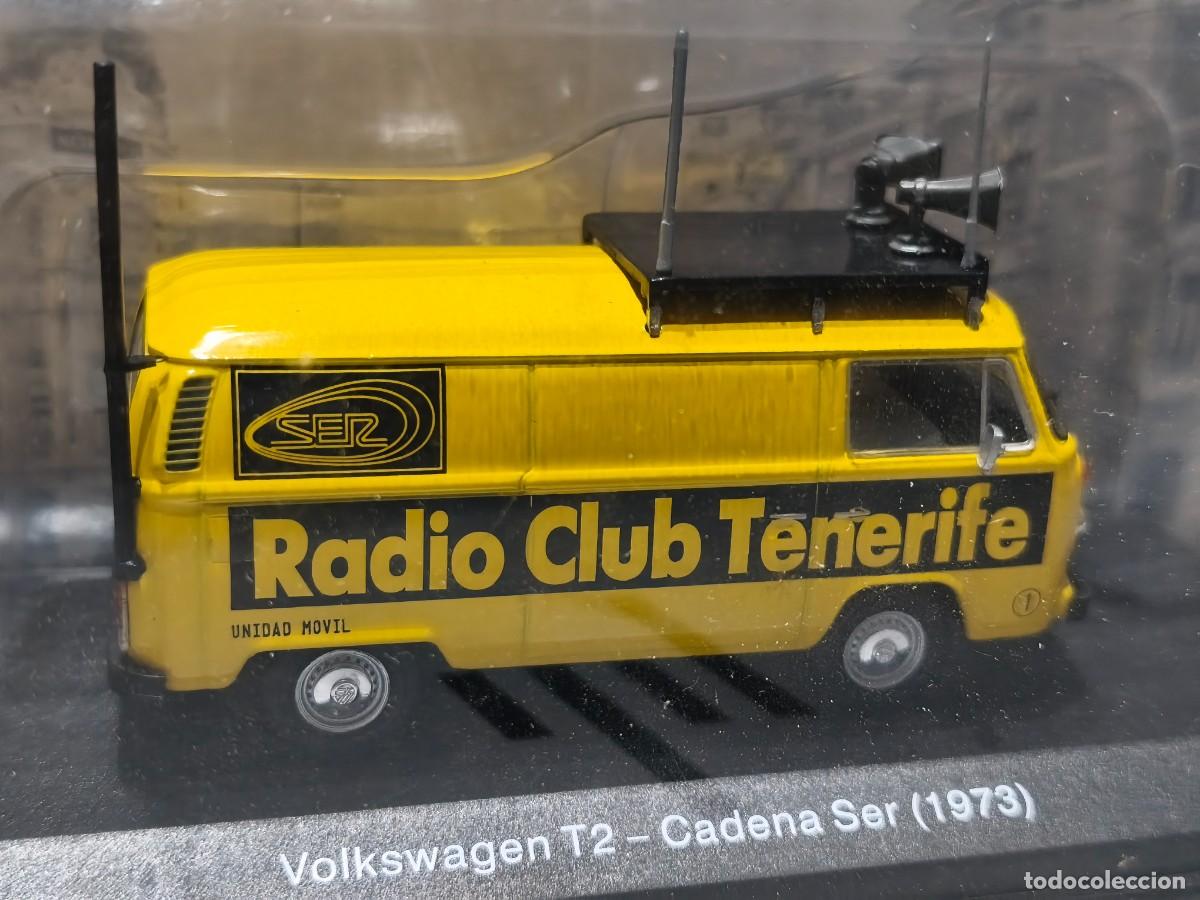 Coches a escala: Volkswagen T2 Radio Club Tenerife.Cadena Ser (1973) 1/43.Veh&iacute;culos de reparto y servicios. Salvat.