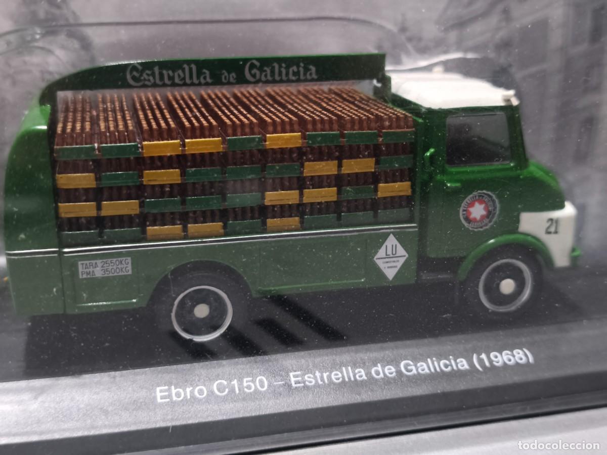 Coches a escala: Ebro C150 Estrella de Galicia.(1968) Escala 1/43. Veh&iacute;culos de reparto y servicio. Salvat.