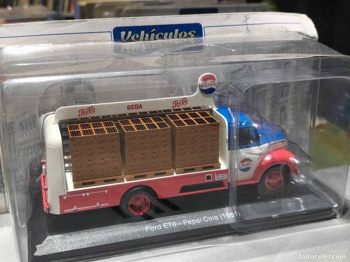 Coches a escala: Ford ET6 Pepsi Cola (1955). Escala 1/43 Veh&iacute;culos de reparto y servicio. Salvat.
