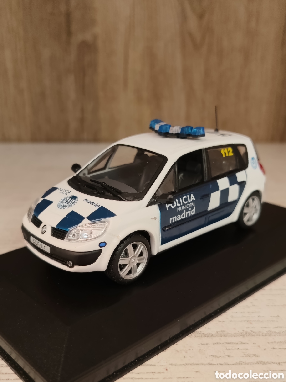 Coches a escala: RENAULT SCENIC II POLIC&Iacute;A MADRID