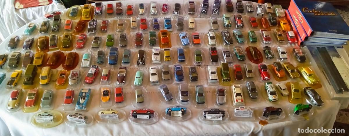 Coches a escala: Colecci&oacute;n Completa Coches Inolvidables Salvat 1:43 (2001-2004) - 133/135 Coches + Estanter&iacute;as