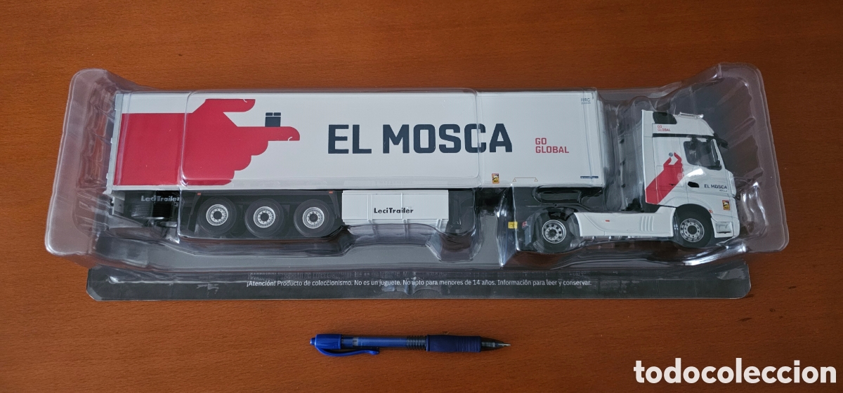 Coches a escala: Cami&oacute;n Mercedes Benz Actros mp4 2021 El Mosca