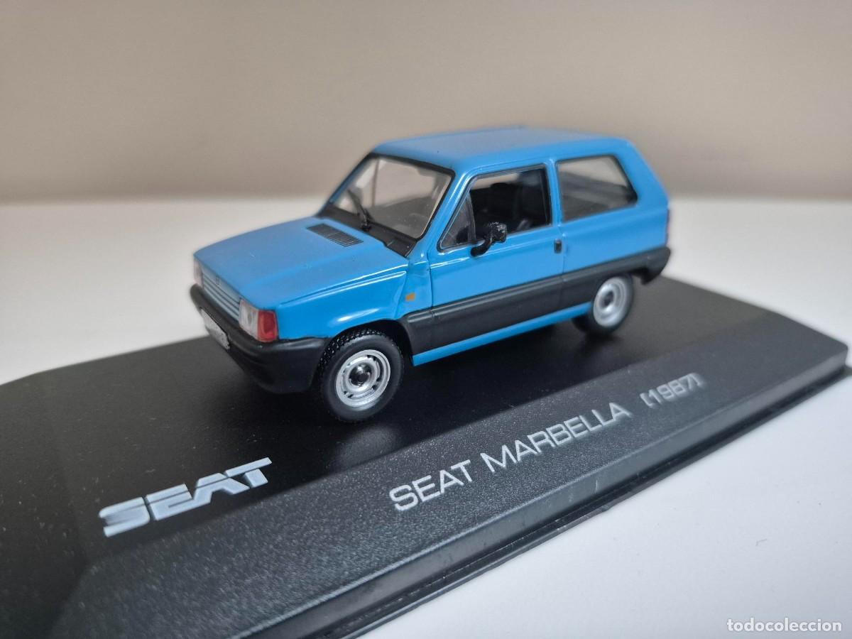 Coches a escala: 1/43 COCHE SEAT MARBELLA AZUL 1987 IXO ALTAYA 1:43