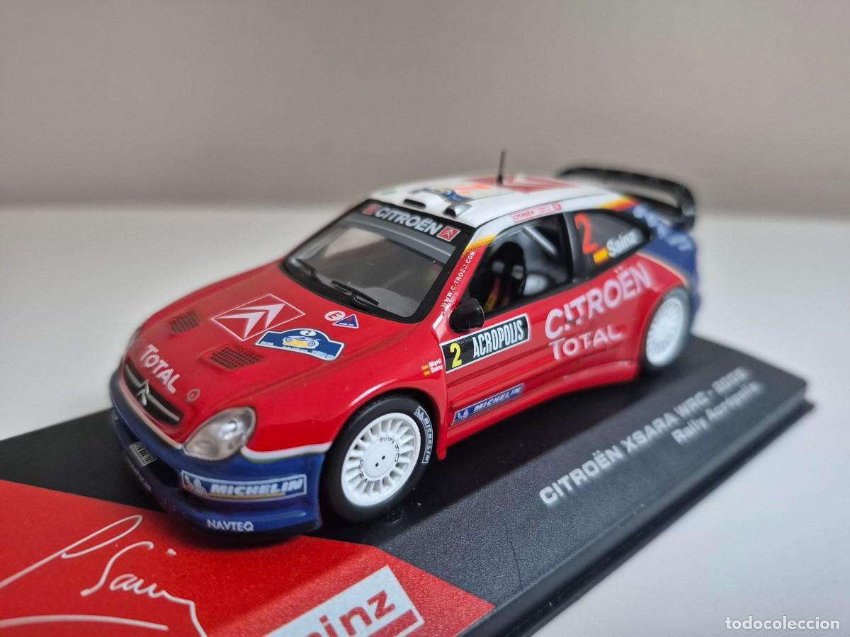 Coches a escala: 1/43 COCHE CITROEN XSARA WRC 2005 CARLOS SAINZ RALLY ACROPOLIS 1:43 IXO