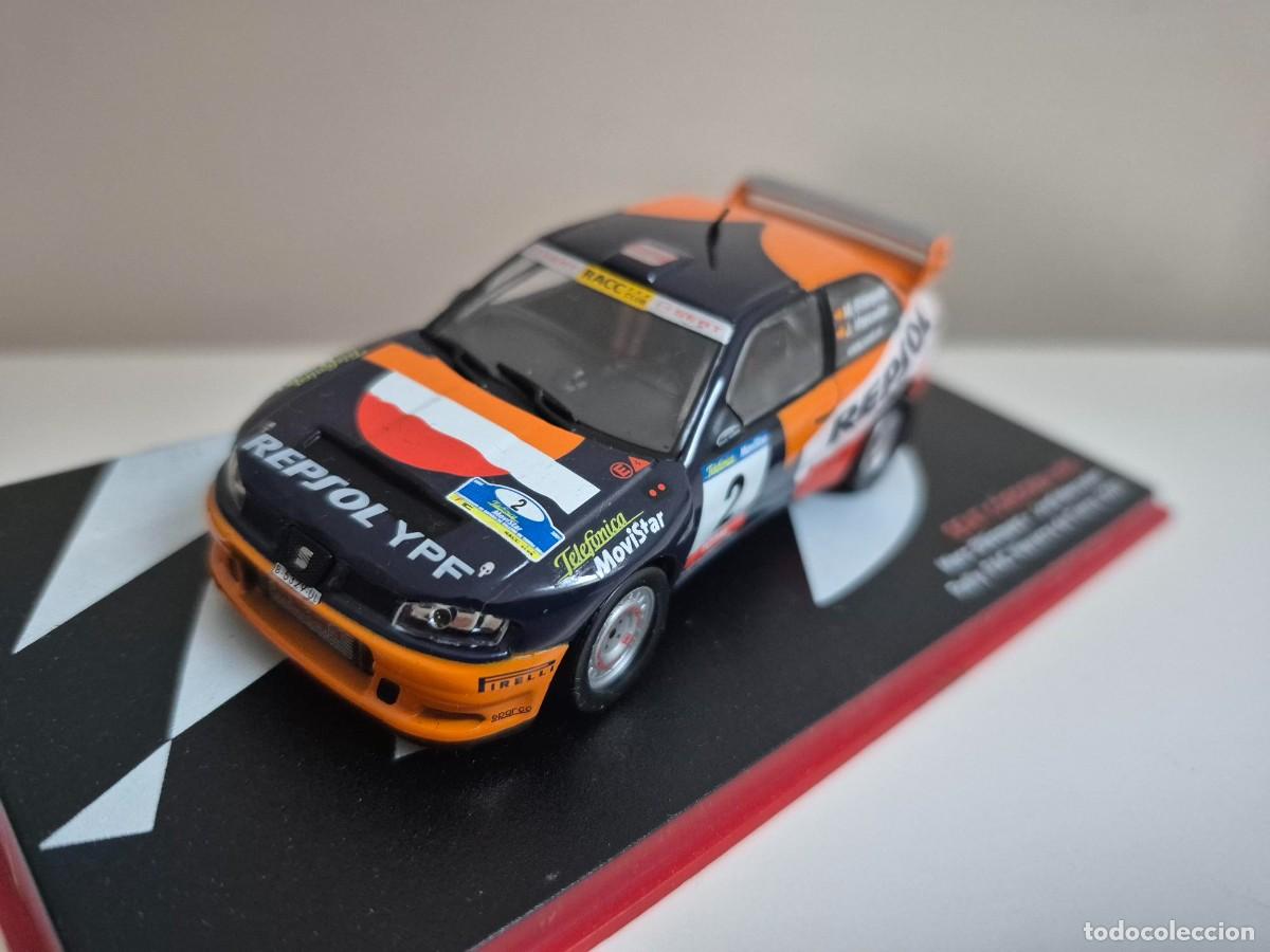 Coches a escala: 1/43 COCHE SEAT CORDOBA WRC BLAZQUEZ MERCADER RALLY RAC NAVARRA DE TIERRA 2001 RALLYE 1:43 IXO
