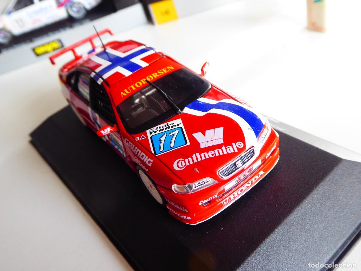 Coches a escala: 1/43 Vitesse Onyx Honda Accord Castrol Grundig Continental Team Norway #17 Moen BTCC 1998