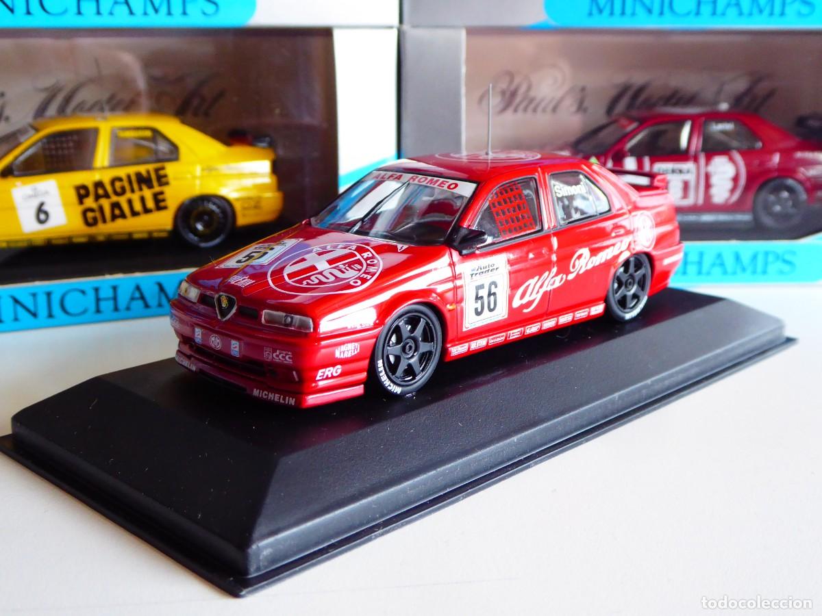 Coches a escala: 1/43 Minichamps Alfa Romeo 155 #56 BTCC 1994 Simoni