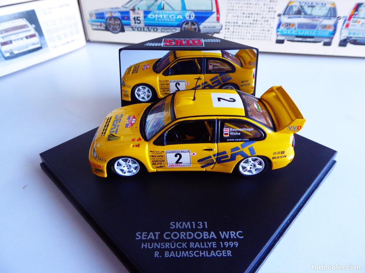 Coches a escala: 1/43 Vitesse Skid Seat Cordoba WRC #2 Hunsruck Rallye 1999 Baumschlager