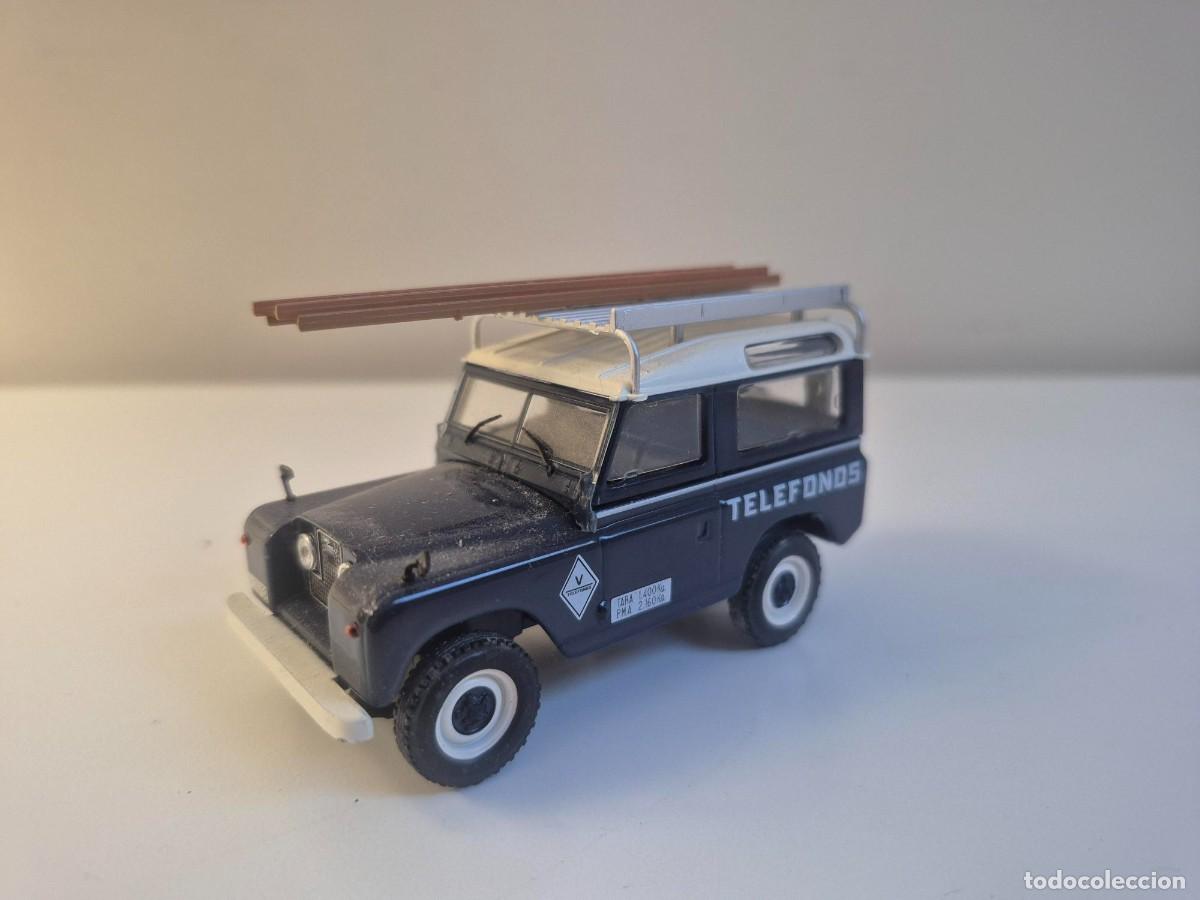 Coches a escala: 1/43 COCHE LAND ROVER SANTANA 88 TELEFONOS TELEFONICA MATRICULA VALENCIA