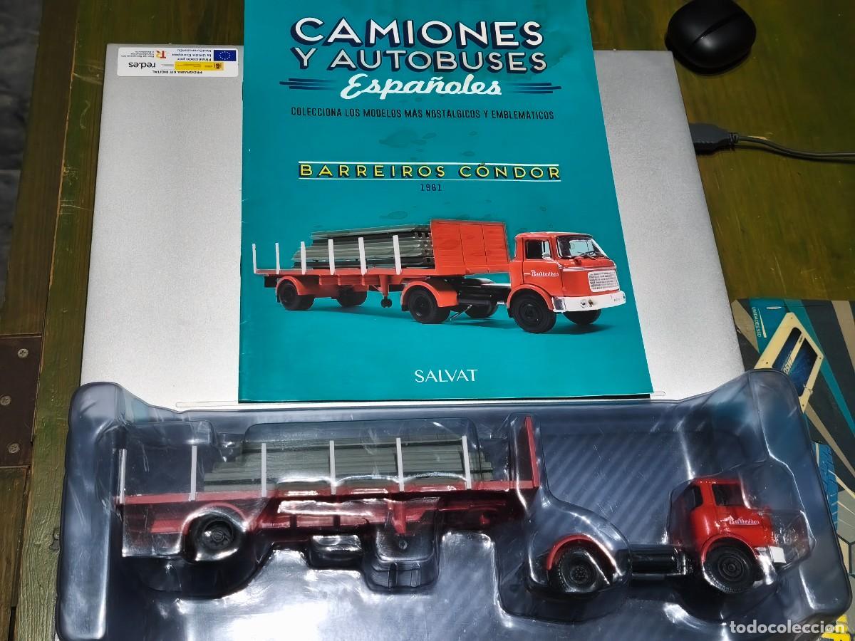 Model Cars: Barreiros C&oacute;ndor (1961).Escala 1/43. Salvat. Camiones y autobuses espa&ntilde;oles. Con fasc&iacute;culo.