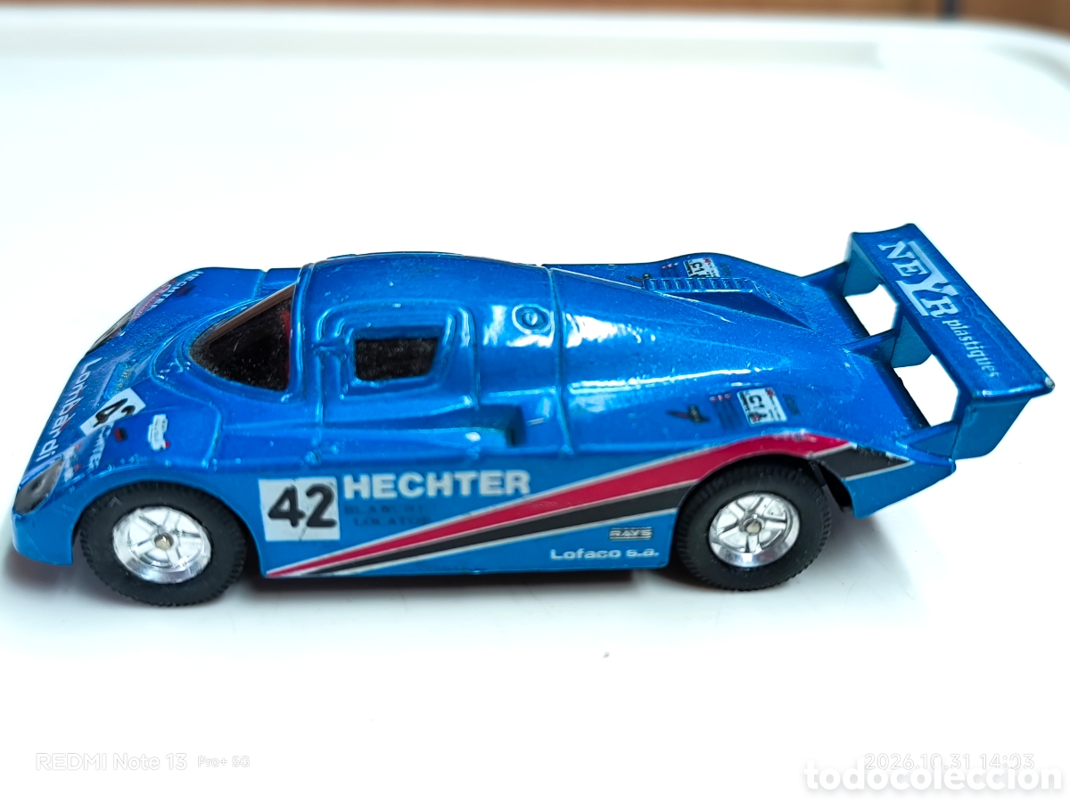Coches a escala: Sauber c8 1987 coche
