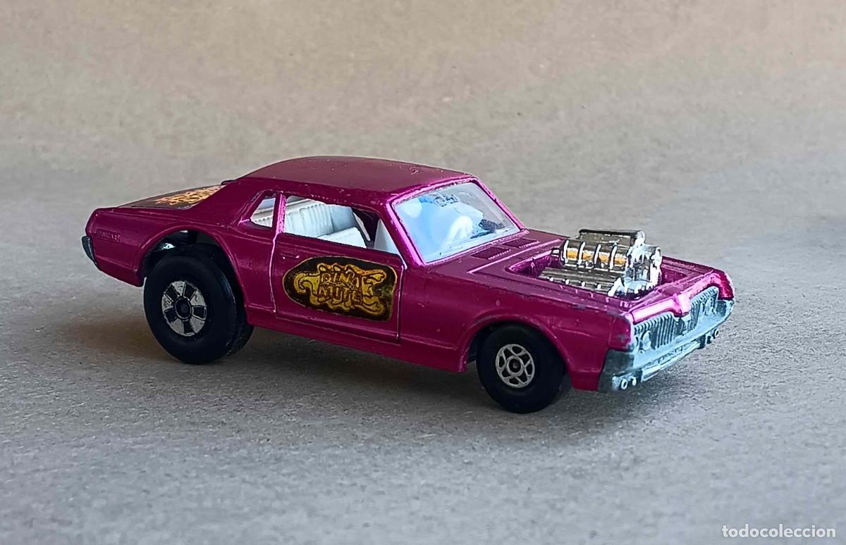 Coches a escala: MATCHBOX. K21. 1970. COUGAR DRAGSTER. DINA MITE. 1/43