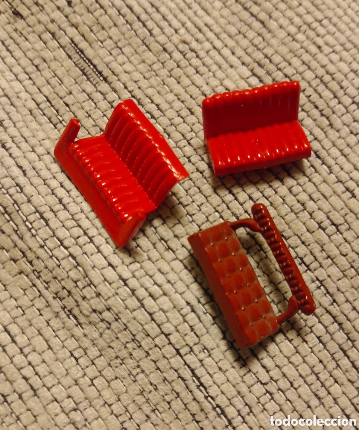 Coches a escala: Lote 3 asientos para coches lesney , RAMI escala 1:43