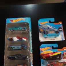 Coches a escala: LOTE 7 COCHES HOT WHEELS EN 3 BLISTER..WAVE CRAVERS..HW RACE TEAM Y FLAMES.. Lote 254518920