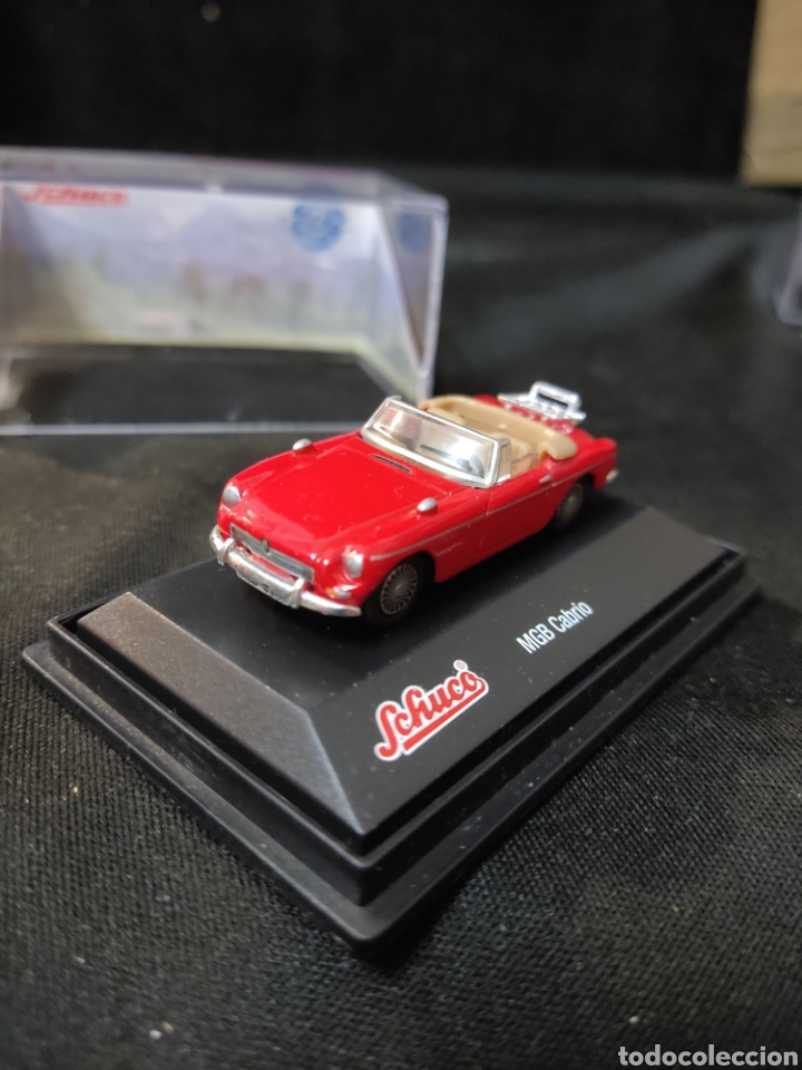 Coches a escala: Schuco, MGB cabrio 1/72 - Foto 2